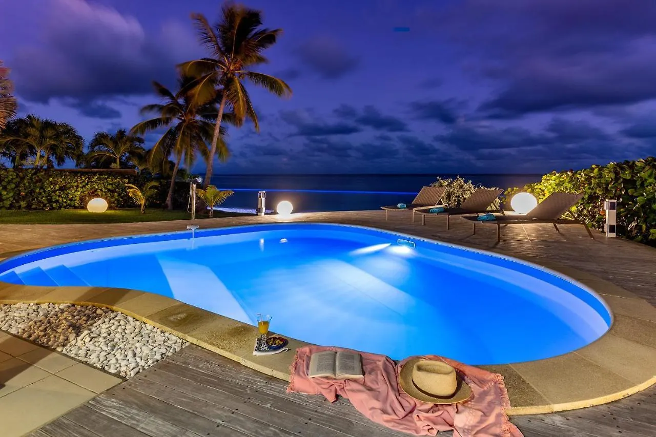 Villa Marine 5 Etoiles Sur La Plage Du Lagon A Deux Pas Du Golf Saint-Francois  Guadeloupe
